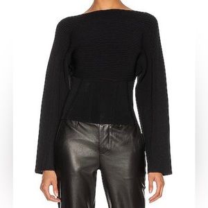 Dion Lee Sweater with Knit Corset & Boatneck